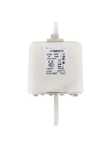 Fusible limiteur de courant 170M6810 rail DIN bloc électronique triphasé - 2