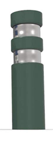 Normaluz Ba51972 - Balizas Cilíndricas Hito Verde Polietileno (Pe) 71X20 Cm Con Cte, Ripci