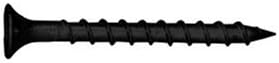 DrillSpot #10-16 x 1-1/2" Phillips Flat Head Sheet Metal Screw Type AB, Black Oxide, Pack of 3500