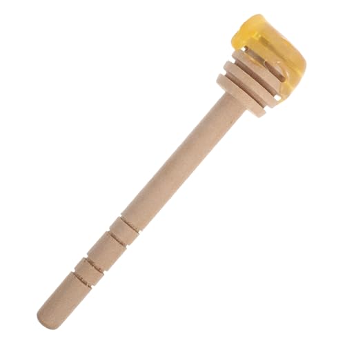 AUTSUPPL Honey Stirrer Sticks Wooden Honey Spoon Coffee Stirring Rod Wedding Party 1pc