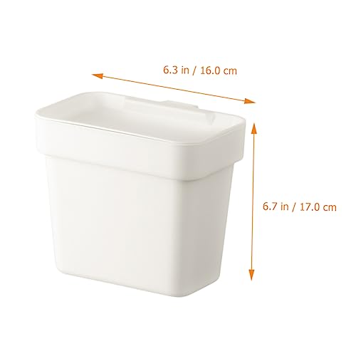 Caneca de Basura Colgante con Tapa para Cocina y Oficina miniatura 4