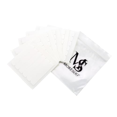 Tape Bundle - Moresoo Blonde Hair Extensions Tape in Human Hair 12 Inch Real Hair Extensions #60 & Tapes for Replacement 4 cm x 0.8 cm image 4