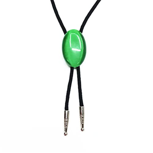 Bolo Cravate pour Homme chaîne de chandail vintage avec pendentif en opale véritable