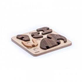 Bajo Paleo-Animals Mammoth (Black Oak)