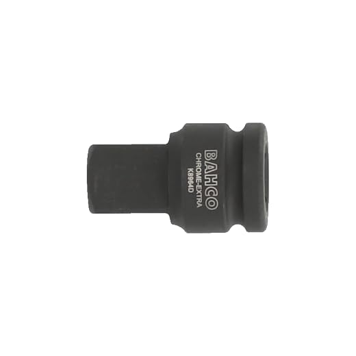 Bahco K8964D Adaptador negro 1/2-3/4 pulg miniatura 3