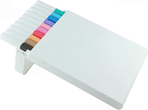 Image of Uni Mitsubishi Water-Based Pen EMOTT 10 Color PEM-SY10C No2