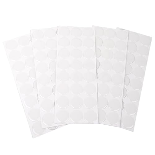 1.5 Inch Clear Epoxy Dome Stickers – 120 PCS Self-Adhesive Resin Stickers for DIY Crafts, Bottle Cap Pendants, Scrapbooking Projects, Jewelry Making, Holiday Crafts