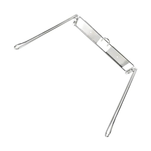 ALCXAZS Soporte metálico para bolsas de supermercado y camisetas, duradero y eficiente. Estante de almacenamiento para tiendas de comestibles que ahorra espacio, ideal para