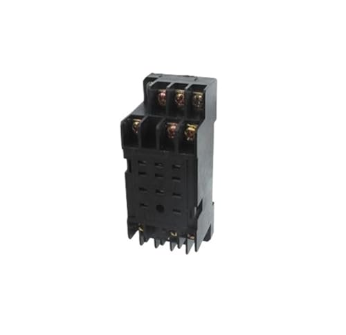 Prise de base de relais 11 broches DYF-11A montage rail DIN pour simplifier la domotique