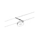 Paulmann 94476 LED Seilsytem Circle Einzelspot 400lm incl. 1x5 W Warmweiß Chrom matt, Chrom Kunststoff, Metall Beleuchtungssystem 3000 K