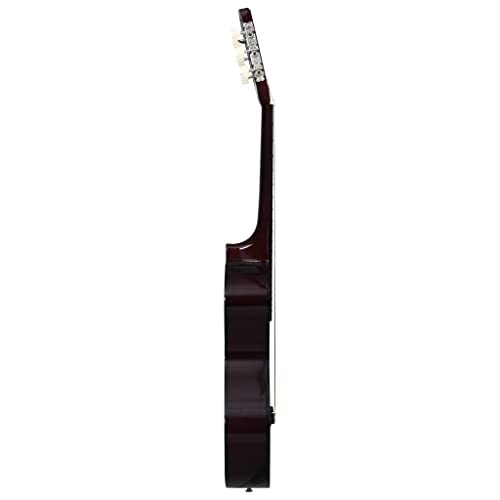 lyrlody Guitare, Guitare Classique Couleur Bois Clair Excellente qualité sonore Boutons en Plastique pour Une… - Les Beatles, Paul McCartney, John Lennon, RIngo Starr, George Harrison lyrlody Guitare, Guitare Classique Couleur Bois Clair Excellente qualité sonore Boutons en Plastique pour Une… – Image 3
