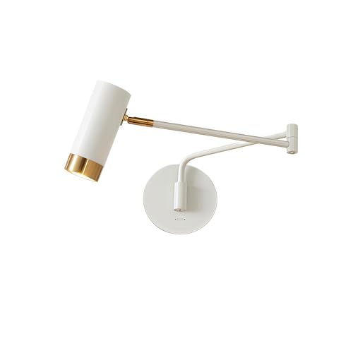 KINLAMS Sconce LED Wall Light Adjustable Rocker Spotlight Reading Lamp
