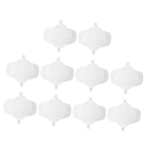 FOMIYES 10pcs Cotton Menstrual Towels Washable Menstrual Pads Washable Menstrual Cloth Cotton Menstrual Pads