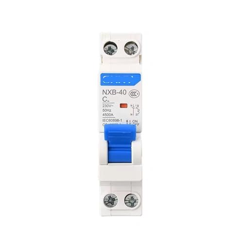 Disjoncteur NXB-40 1P+N 16A DPN pour protection circuit