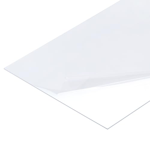 Panneaux transparents plastique 21,6x27,9 cm pour loisirs créatifs et cadres de salon