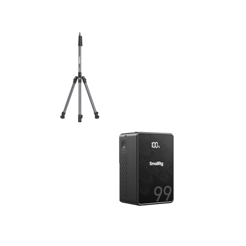 SmallRig ���C�g�X�^���h 190cm 5475+ VB99 SE V�}�E���g�o�b�e���[ 4823