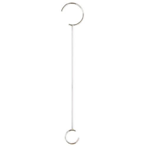 Rome 9164 Forma Circa S Plant Hook, Chrome Plated Steel, 24-Inch Length