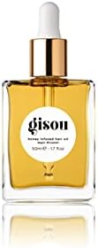 Gisou Honey Infused Hair Oil Travel Size Enriched with Mirsalehi Honey to Deeply Nourish & Moisturize Hair (1.7 fl oz)