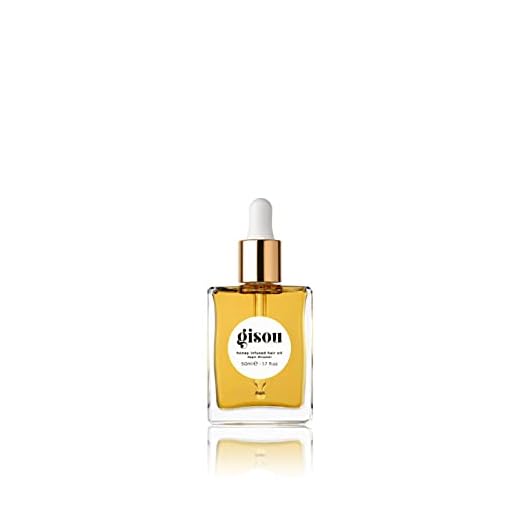 Gisou Honey Infused Hair Oil Travel Size Enriched with Mirsalehi Honey to Deeply Nourish & Moisturize Hair (1.7 fl oz)