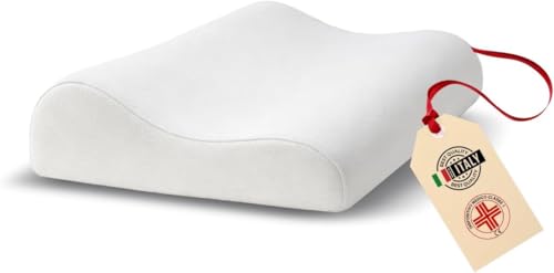 🦴 DESIGN ORTOPEDICO ERGONOMICO Il cuscino ortopedico cervicale è progettato per offrire supporto anatomico a collo e spalle. Questo cuscino ortopedico favorisce l’allineamento della colonna cervicale e migliora la postura durante il sonno.