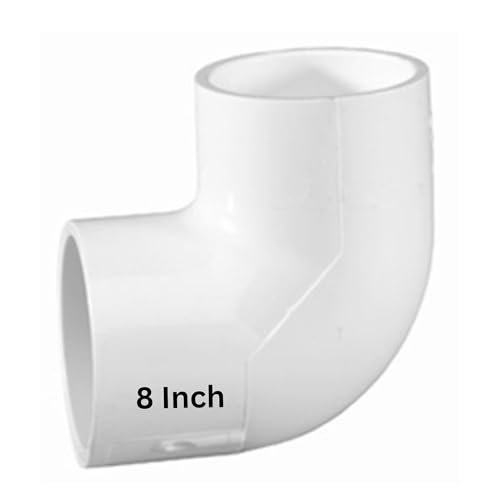 Maxx-Supply 8 inch slip x slip PVC elbow