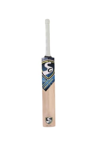 Image of SG IK Ultimate Bat English Willow Hard Pressed Shaped for Superb Stroke Cricket Bat (Leather Ball)