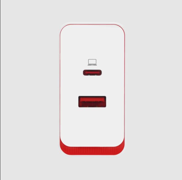 Image of Miracase Original Oneplus 100W Supervooc Dual Ports Power Adapter White Compatible With All Oneplus 12|12R|12 Pro| 11| 11R | 11 Pro| 10| 10T|10 Pro| Nord 3 | Nord Ce 3 | Nord 4