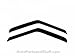 Auto Ventshade - AVS - 92127 - Ventvisor, Deflector 2 pc., Smoke