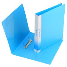 Peeplvalue 2D Ring Binder File, A4 Size (Blue Colour Binder File-Pack of 4) Peeplvalue 2D Ring Binder File, A4 Size (Blue Colour Binder File-Pack of 4)