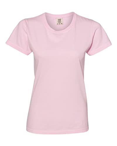 Comfort Colors Women's Short Sleeve Tee Style 3333 (Large, Blossom)
