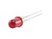 LUMEX SSL-LX5093BSRD Red ?5 mm 60? 200 mcd Diffused 3.5 V QUASARBRITE BLINKING LED - T-1 3/4 - 1000 item(s)
