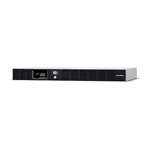 Cyberpower Or1500Lcdrm1U Smart App Lcd Ups System, 1500Va/900W, 6 Outlets, Avr, 1U Rackmount #TOP3