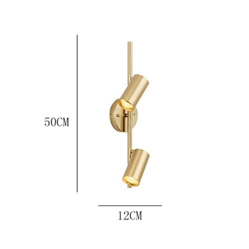 Lámpara de oro moderna con kit de iluminación de pared simple 4