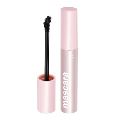Mascara Noir Waterproof Pinceau Spécial Cils Clairsemés/Courts, sans Paquets, Application Facile, Naturel et Tenue Longue