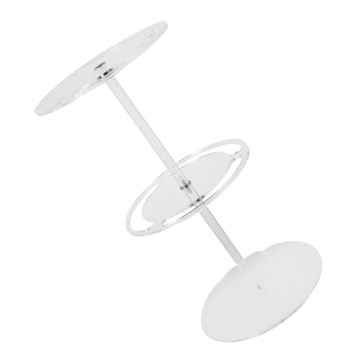 ABOOFAN Rotating Glasses Stand Holder Desktop Acrylic Eyeglass Holder