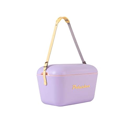 Nevera Portatil, Caja Térmica, Nevera para Playa, Camping y Picnic (20 L, Malva)