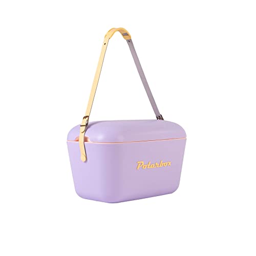 Nevera Portatil, Caja Térmica, Nevera para Playa, Camping y Picnic (20 L, Malva)