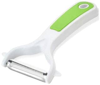 ChopWild ABS Heavy Peeler Stainless Steel Blade Serrated with Plastic Handle | Vegetable and Fruit Peeler | Sharp Blade for Easy Peeling (2)