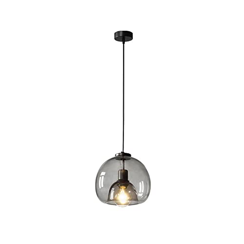 Lustre scandinave E27 en verre pour éclairer chaleureusement votre salle à manger
