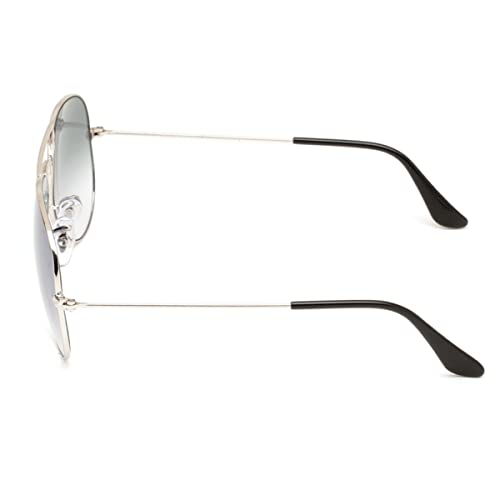 Image of Louis Kouros Armstoner Aviator Classic Trendy 3026 sunglasses | Mirror Lens | 400 UV Protected | For Men's Women's | Medium | 62mm Lens Width
