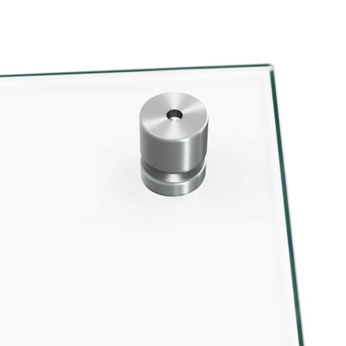 Crédence de cuisine en verre trempé transparent 90 x 40 cm pour protection murale de cuisson - 8