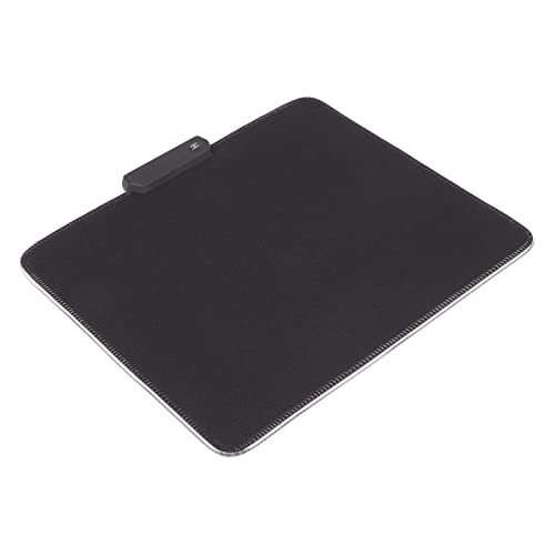 Podkładka Pod Mysz do Gier RGB, Mała Podkładka Pod Mysz 300x250x4mm, Przewodowa Podkładka Pod Mysz LED USB na Biurko, Wodoodporne Podkładki Pod Mysz dla Graczy Komputerowych,