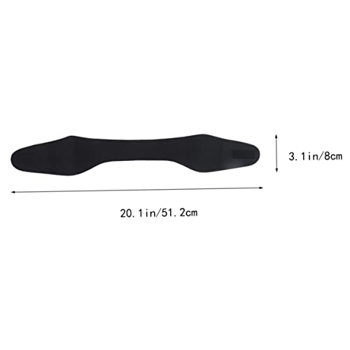 Waterproof Swimming Ear Band Adjustable Headband for Kids and Adults Soft Silicone Hair Protection for Bathing and Diving Black2