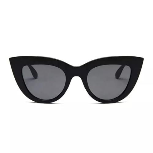 Cateye Sunglasses for Women , Retro, Vintage, UV400, Black Frame Black Lens, Multi