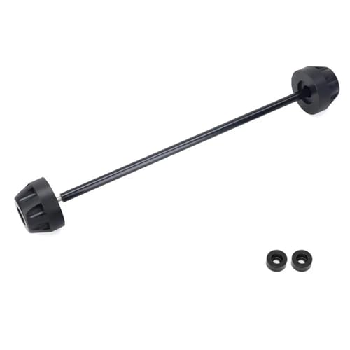 Motorrad Rahmen Schieber Motorrad-Rahmenschleifer Für Vorder- Und Hinterradgabel Passend Für Ducati Panigale Streetfighter Multistrada V2 V2S 2025 Gabelschutz Crashpads(Schwarz,Hinteren)