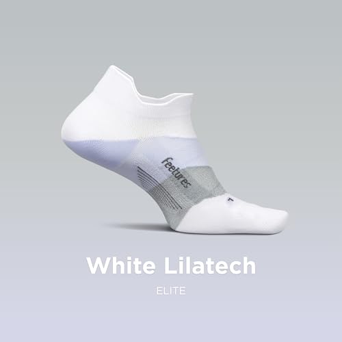 Image of Feetures Elite Light Cushion Mini Crew Sock - Sport Sock with Targeted Compression