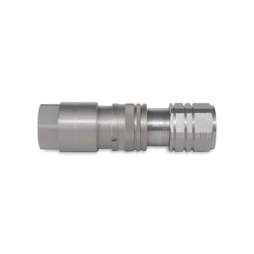 Image of 1 /2″ Flat Face Hydraulic Quick Couplers Set - 1 /2″ SAE Port
