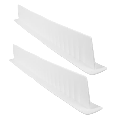 Barrage d'eau flexible blanc pour rebords d'évier de cuisine et restaurant