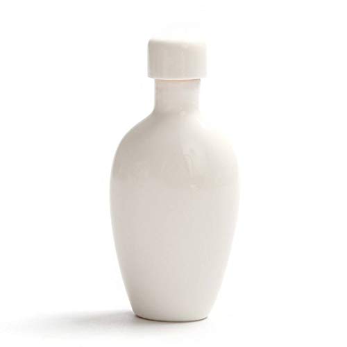 Boîte à rouge à lèvres antique - Petit flacon en porcelaine - Pot en céramique - Poudre rétro