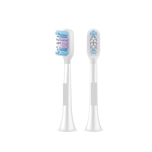 Mijia T501/T501C TooCompatibility for ���u���V�w�b�h 2 �G�t�F�N�g�w�b�h�����u���V(2pcs White)